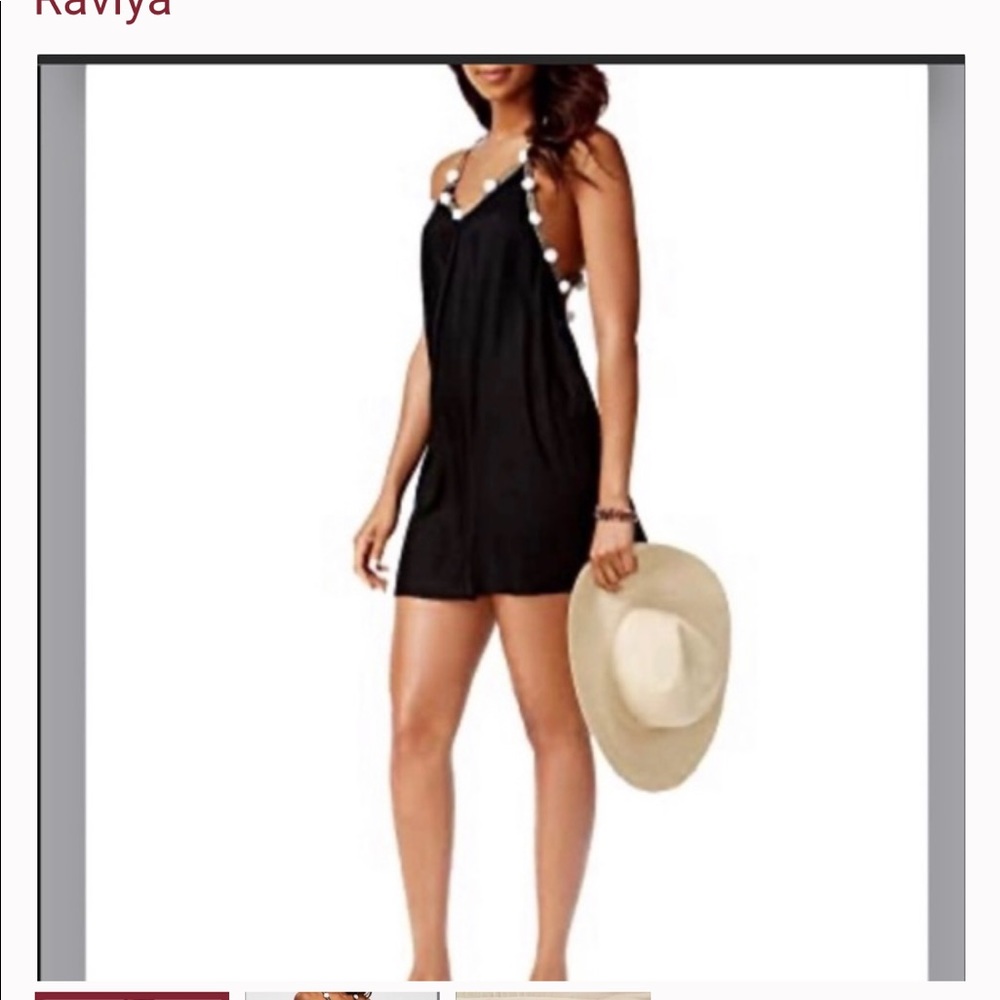Raviya pom pom cover up medium